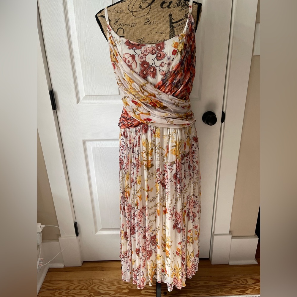 NWT Anthropologie Ruched Square Neck Dress-A705